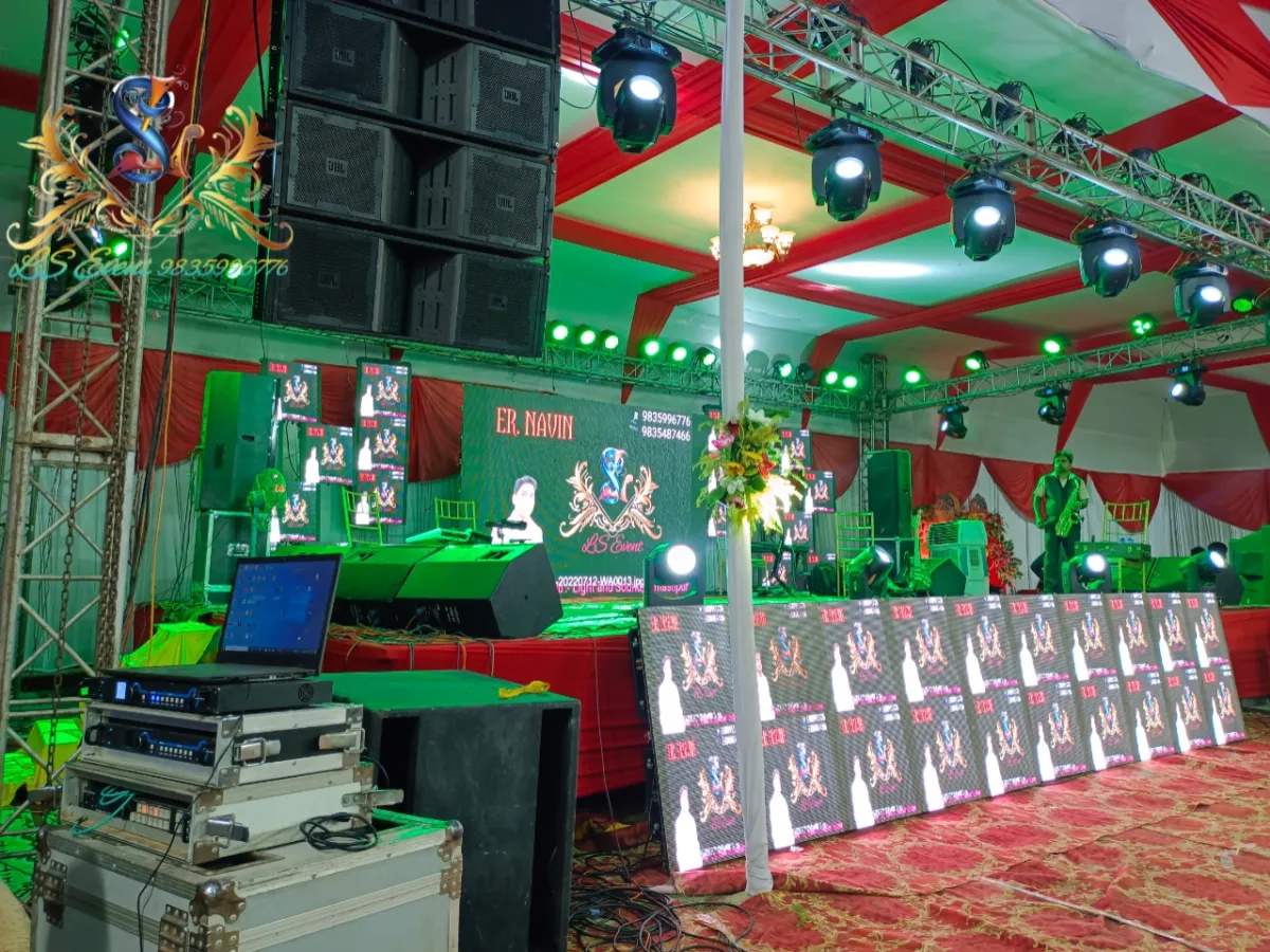 Light Truss with LED WALL
