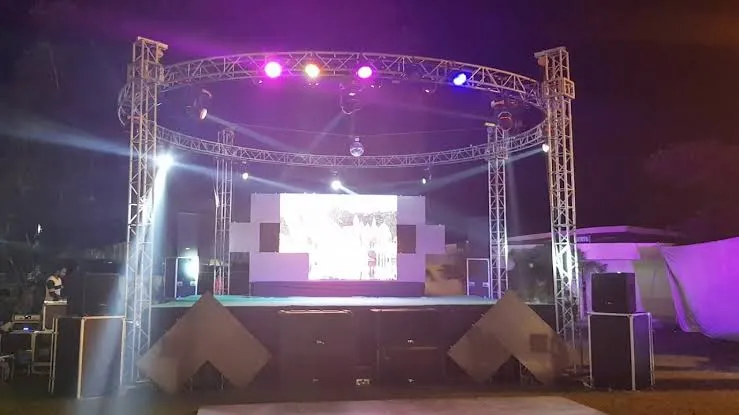 Light Truss with LED WALL